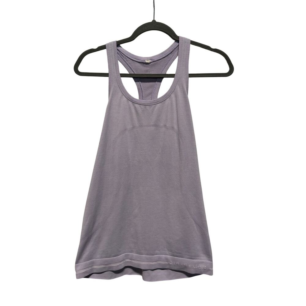 Lululemon Tank Women's 8 Tech Swiftly Purple Lavender Frost
